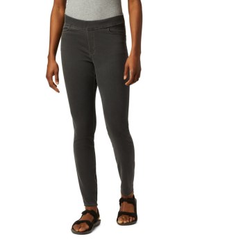 Columbia Leggings Dames, Pinnacle Peak Twill Grijs Lichtturkoois, 95XBLNAQW